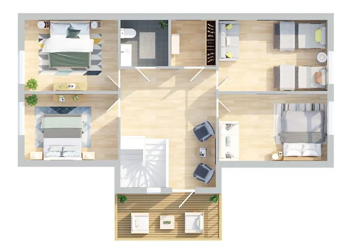 别墅 Bjoerkbacken *